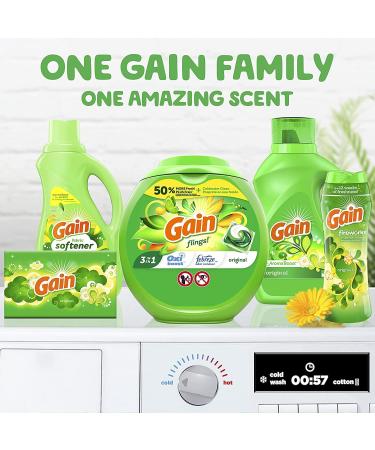 Gain Flings Laundry Detergent Pods 81 Count - HE Original Scent - Buy Online on GoSupps.com