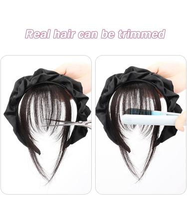 Xumh2024-3 Bangs Hair Clip Front Hair Bangs with Temples Fringe Hair Extensions Near Fringe Bang with Headband Fashion Hairpiece Hair Accessories for Women Girls Bangs Clip in Hair (Color : 6) - Buy Online on GoSupps.com
