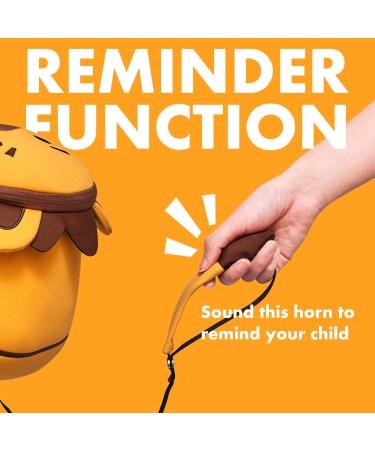 NOHOO Toddler Backpack Leash - Mini Cute Cartoon Animal Waterproof Travel Book Bag for Boys Girls 2-6 Years (Lion) - Buy Online on GoSupps.com