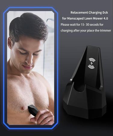 MANSCAPED 4.0 Charger Dock with AC Adapter - Wireless Charging Stand for Electric Groin Hair Trimmer - Buy Online on GoSupps.com