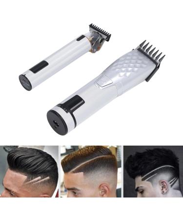 Electric Hair Trimmer Set High Power Professional Hair Clipper Kit with LED Display Rechargeable Grooming Clippers Includes 9 Guide Combs for Efficient Home Haircuts - Buy Online on GoSupps.com