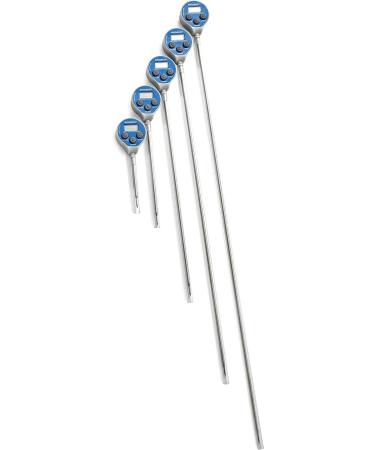Digital Stem Thermometer - Waterproof IP68, Lollipop Type, -58F to 626F / -50C to 330C, 0.1C/F Resolution, Accuracy +/-0.8F/0.4C, 460mm Stem Length - Buy Online on GoSupps.com
