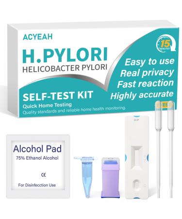 H Pylori Test Kit H. Pylori Self Test Kit Helicobacter Pylori Test Kits at Home H-Pylori Test Kit Fast and Highly Accurate