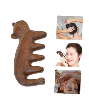 PartyKindom 3 Pcs Kitten Green Sandalwood Comb Massager & Cat Tool - Perfect Shampoo & Massage for Cats - Buy Online on GoSupps.com
