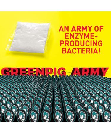 Green Pig 52 Live Tank Treatment | Prevent Backups | Breakdown Septic Waste | 1 Year Supply - 4 Packets - Buy Online on GoSupps.com