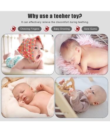 Silicone Remote Control Shaped Baby Teether with Pacifier Clip - Soft Chew Toy for Babies 3-18 Months (Black) - Buy Online on GoSupps.com