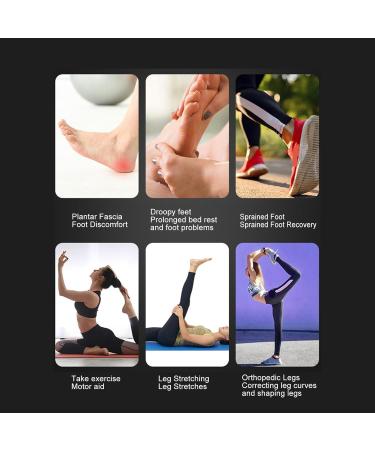 Plantar Fasciitis Night Splint & Leg Stretch Strap - Soft Foot Brace for Heel Spurs & Foot Drop Relief | TARSHYRY - Buy Online on GoSupps.com