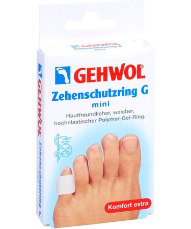 GEHWOL Polymer Gel Toe Protection Ring G Mini - 2 Pcs | Ultimate Comfort & Pain Relief | International Shipping Available - Buy Online on GoSupps.com