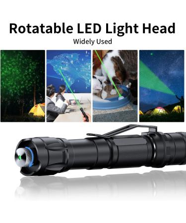HILIMSE Iaser P0lNTER 3000 High Lumens Tactical Super Bright LED Flashlights 50.0 Watts - Buy Online on GoSupps.com