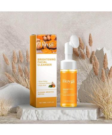 Turmeric Face Wash Foam Cleanser | Deep Pore Cleansing for All Skin Types - Buy Online on GoSupps.com
