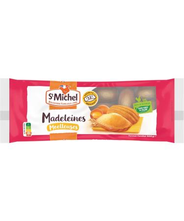 ST MICHEL - Soft and authentic Madeleines - Family Size - 800G bag - Buy Online on GoSupps.com