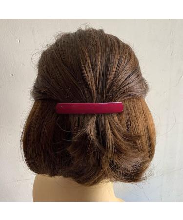 XPEX 6-Pack Vintage French Hair Clips for Women - Automatic Large Classic Clips for Fine & Medium-Thick Hair - Buy Online on GoSupps.com