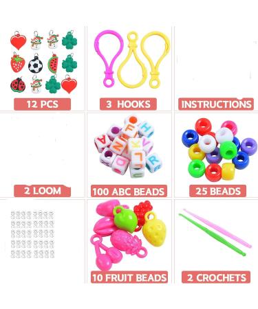 Bubble Pig Rubber Band Bracelet Kit - Loom Bracelet Making Set for Kids with Refill Bands - Buy Online on GoSupps.com