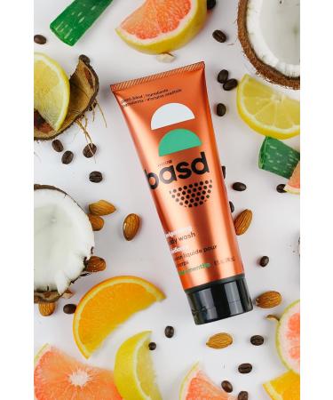 Basd Natural Body Wash Invigorating Mint - Organic, Vegan, Hypoallergenic - 8oz Tube - Buy Online on GoSupps.com