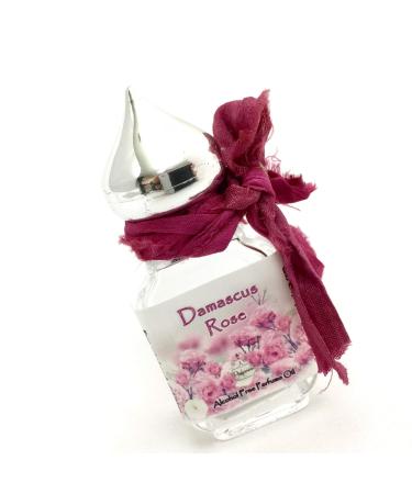 Damascus Rose Grade A Perfume Oil Alcohol Free 10ml 1/3 oz. Bottle (10 ML Arabesque)