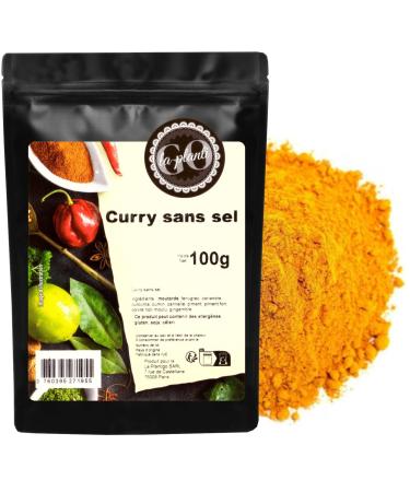 Curry without salt 100 g- LA PLANTIGO