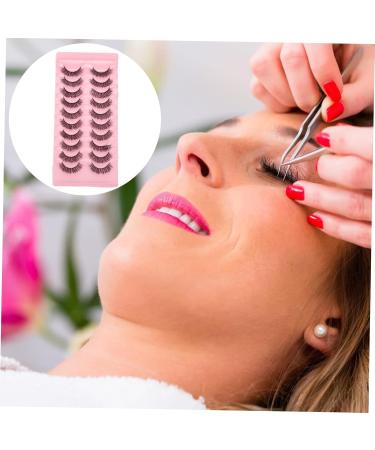 Beavorty 40 Pairs False Eyelashes Eyelash Women Eyelashes Natural Eyelashes False Lashes Short False Eyelashes Fake Lashes Full Individual Lashes Imitation Accessories Miss Slim - Buy Online on GoSupps.com