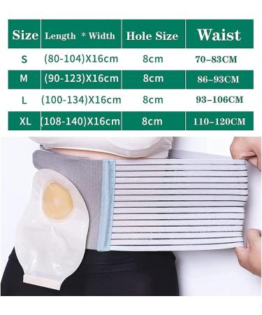 CHALKSEA Adjustable Ostomy Support Belt for Stoma Hernia Abdominal Brace Belt for Preventing Hernia - Buy Online on GoSupps.com
