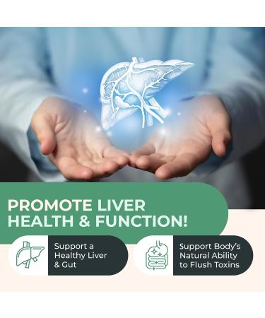 Nora Ross Super Detox 14 Liver Support Supplement - Herbal Blend for Men, Women & Seniors - 60 Capsules - Buy Online on GoSupps.com