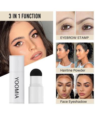 YOOMIA Eyebrow Stamp Stencil Kit with Waterproof Pomade and 10 Reusable Brow Stencils (Taupe) - Buy Online on GoSupps.com