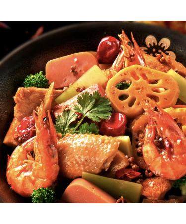 HAIDILAO Spicy Incense Pot Hot Pot Bottom Material Spicy Shrimp Dry Pot Seasoning Can Do Hot Pot Bottom Material 220g(220g spicy incense pot seasoning flavor/220g ) 220g 220g Spicy Incense Pot Seasoning Flavor/220g  - Buy Online on GoSupps.com