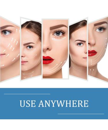 80pc Face Lift Tapes & V-line Sticker with Lifting Ropes for Women - Invisible, Waterproof & Elastic Chin Lift Patch - Buy Online on GoSupps.com