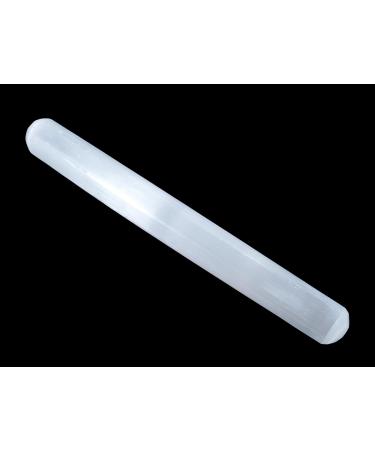 Selenite Massage Stick - 15 cm Gemstone Stylus for Reflexology | Lebensquelle Plus - Buy Online on GoSupps.com