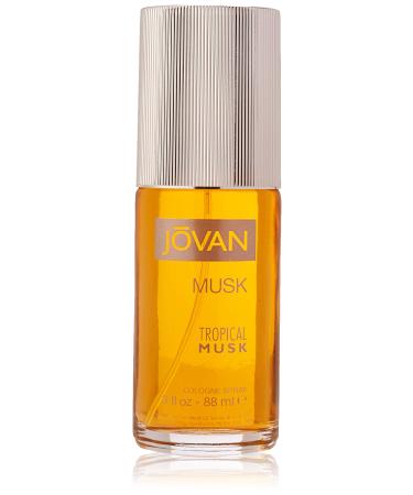 Jovan Tropical Musk for Men 3.0 oz Cologne Spray