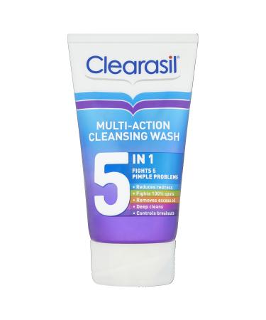 Clearasil 5-in-1 Exfoliating Scrub 150 ml 150 ml (Pack of 1)