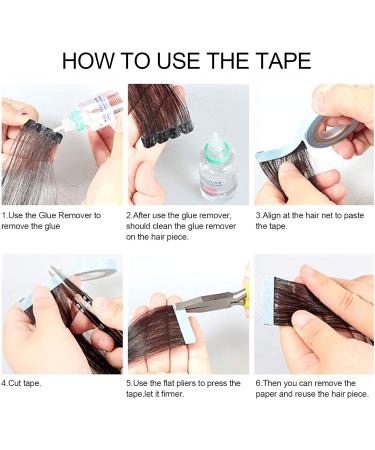 Lace Front Support Tape Double-sided Hair Extension Tape for Wigs and Toupees - Buy Online on GoSupps.com