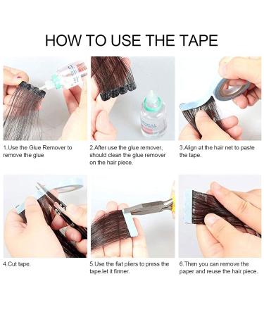 Ultra Hold Double Sided Wig Tape - 3PCS Lace Wig Adhesive for Extensions & Hairpieces - Buy Online on GoSupps.com