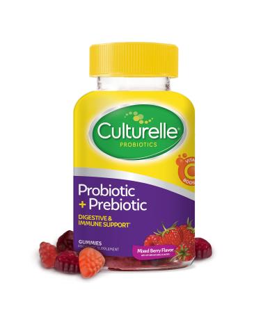 Culturelle Probiotic Gummies Mixed Berry 3 Billion CFUs 52 Gummies