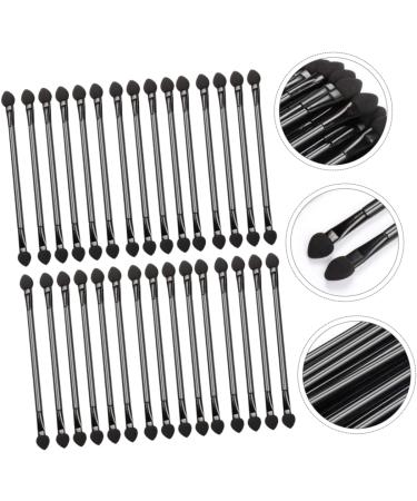 Balacoo 30pcs Double Ended Eyeshadow Brush Sponges Black Eyeshadow Eye Shadow Applicator Smudge Stick - Buy Online on GoSupps.com