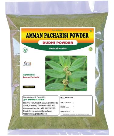 YANG Amman Pacharisi Powder 100 g | Euphorbia Hirta Powder | Dudhi Powder
