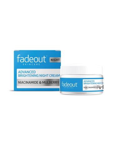 Fade Out Advanced Brightening Night Cream with Niacinamide & Mulberry Exfoliating Daily Face Cream For Even Skin Tone 50ml 50 ml (Pack of 1)