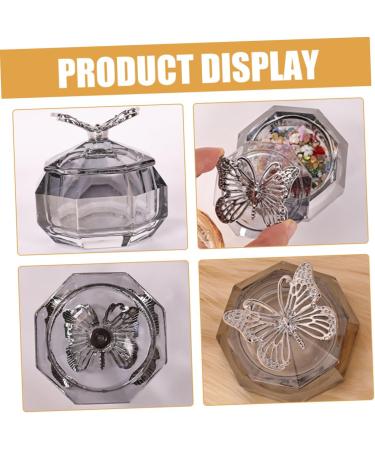 minkissy Crystal Glass Nail Dish Cup Dappen Dish for Acrylic Nails Nail Cups Dappen Dish Nail Liquid Nail Dappen Dish Nail Dish with Lids Acrylic Nail Tools Manicure Wash Pen Zinc Alloy - Buy Online on GoSupps.com