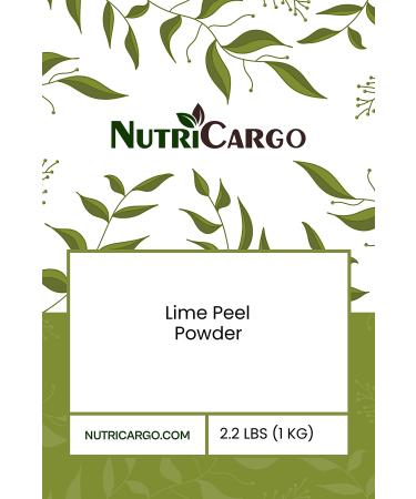 Lime Peel Powder 2.2 LBS (1000 G)