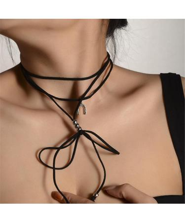 OralGos Stylish U-shaped Multi-Band Necklace - Personalized Chain Ornament for Women & Girls | Trendy Jewelry Gift - Buy Online on GoSupps.com