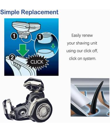 T te de rasoir de rechange compatible avec Philips Norelco RQ10 RQ11 RQ12 Sensotouch 3D RQ1050 RQ1075 1260X 1280X 1290X RQ1180 1160X 1150X T te compl te - Buy Online on GoSupps.com