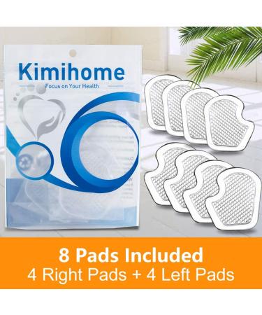 Kimihome Metatarsal Pads 8 Count Gel Cushions - Protect & Relieve Ball of Foot Pain - 4 Pairs - Buy Online on GoSupps.com