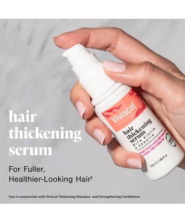 Viviscal Hair Growth Bundle for Women: Supplements for Thicker Hair + Thickening Serum - Buy Online on GoSupps.com