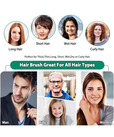 Natural Bamboo Hair Combs Set - Wide & Fine Tooth Styling Comb for Men & Women - Handmade Anti-Static Hairbrush - Heat Resistant Detangling Comb - SouxMux Gift Kit - Buy Online on GoSupps.com