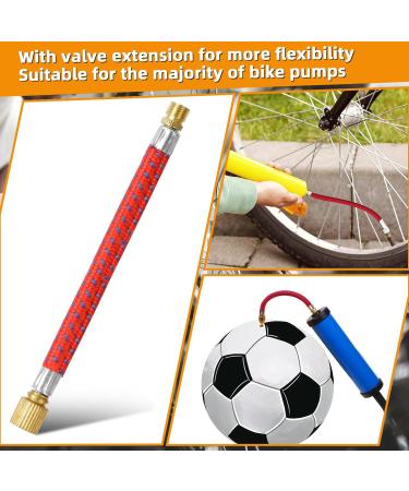 40-Part Bicycle Valve Adapter Set - All Valve Adapters for Air Pumps French Valve Adapters Ball Pump Needles & Sorting Box | SV AV DV PV Extenders - Buy Online on GoSupps.com
