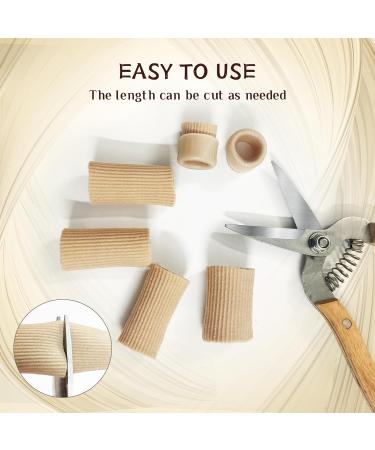 3-Piece Cutable Silicone Toe Protection & Cushion Tube Bandage Gel for Corns Blisters & Calluses - Unisex - Buy Online on GoSupps.com