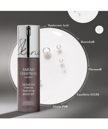 Sarah Chapman Skinesis Intense Hydrating Booster - Hyaluronic Acid Serum for Face - Great Skincare for Moisture Plumps Softens & Hydrates Skin - Oil Free Hydrating Serum 30ml - Buy Online on GoSupps.com