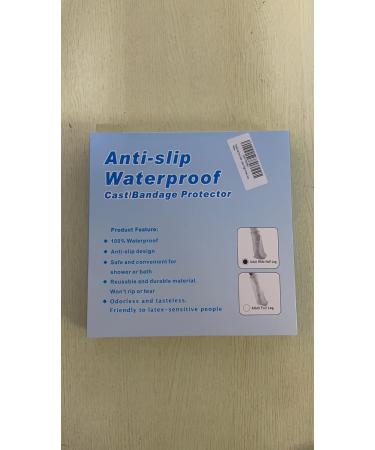 Fasola XL Leg Cast Cover Shower Protector for Broken Thighs, Knees, and Feet - Non-Slip, Waterproof, Reusable - Buy Online on GoSupps.com