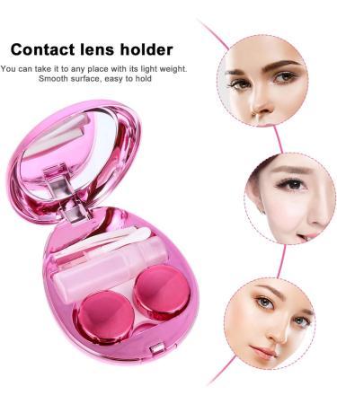Milisten Easter Egg Glasses Case - 3 Pcs Compact Travel Kit for Contact Lenses Hard Case & Tweezers - Ideal for International Shipping - Buy Online on GoSupps.com