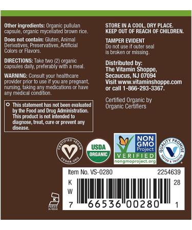 plnt Organic Multi-Mushroom - Herbal Formula for Comprehensive Immune Support (120 Capsules) 120 Count (Pack of 1) - Buy Online on GoSupps.com