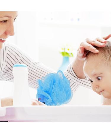 TEHAUX Kids Bath Sponge | Exfoliating Shower Loofah & Super Soft Bath Ball for Toddlers | Perfect Bathing Scrubber for Children - Buy Online on GoSupps.com