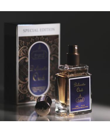 Maison d'Orient DELICATE OUD 30 mL ALRIYAD Special Edition: Unisex Travel Size Toiletries Mini Perfume - Perfumes Arabes Para Hombres y Mujeres - Body spray Cologne - Buy Online on GoSupps.com